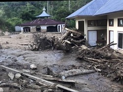 Banjir Bandang, 330 KK di Solok Selatan Mengungsi
