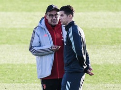 Apa Iya Hubungan Sarri dan Ronaldo Retak?