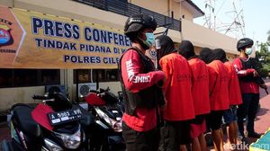Komplotan Pelaku Curanmor di Cilegon Dibekuk Polisi