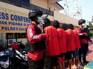 Komplotan Pelaku Curanmor di Cilegon Dibekuk Polisi