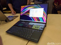 Saingi MacBook Pro, Laptop Asus Menggoda Pakai Layar Ganda