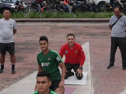 Iwan Bule Pantau Kesiapan Timnas U-22 di Filipina