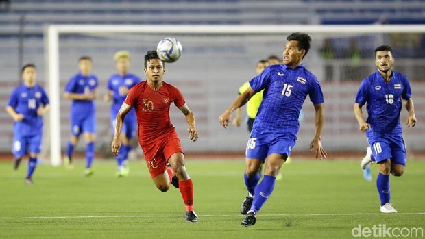 Osvaldo Haay mampu menggandakan keunggulan Indonesia lewat serangan balik cepat