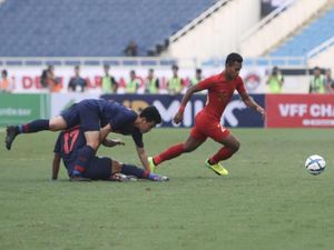 Head to Head Thailand Vs Indonesia di SEA Games: Garuda Muda Kepayahan