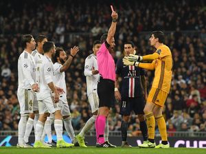 Drama di Madrid Vs PSG: Ketika VAR Batalkan Kartu Merah Courtois