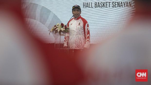 Menpora RI Zainudin Amali mengaku kecewa dance sport hanya ekhsibisi di SEA Games 2019. (