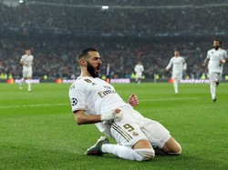 Benzema Bawa Madrid Memimpin 1-0 atas PSG di Babak Pertama