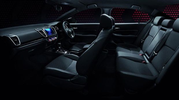 Interior generasi terbaru Honda City 2020.