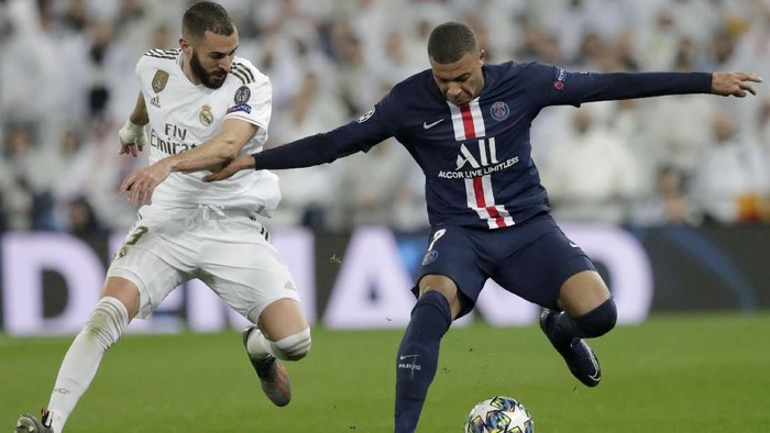 Real Madrid batal membalas dendam pada Paris Saint Gernain di matdhcay kelima Liga Champions. Sudah unggul dua gol lebih dulu. El Real dipaksa berimbang 2-2.