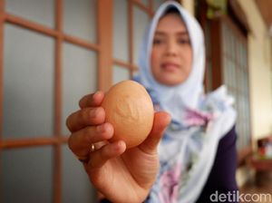 Heboh Telur Berlafaz Allah di Blitar