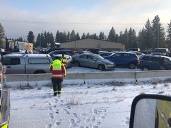 60 Mobil Alami Kecelakaan Beruntun di AS Usai Badai Salju