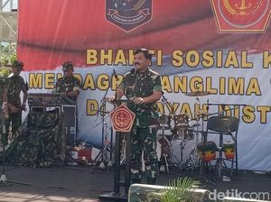 Panglima TNI Ingin Anak-anak di Wilayah Perbatasan Bebas Stunting