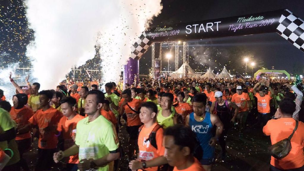 2.500 Pelari Ramaikan Meikarta Night Run