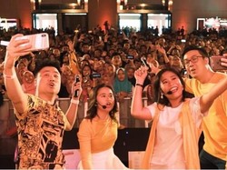 Dari Gritte Agatha sampai Christopher Devin Ramaikan YTFF Makassar