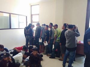 Polda Jabar Amankan 44 Preman di Bandung