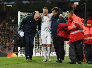 Madrid Vs PSG: Hazard Cedera Lagi