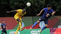 Pertandingan antara Bhayangkara FC vs Arema FC digelar di Stadion PTIK, Jakarta, Rabu (27/11/2019).