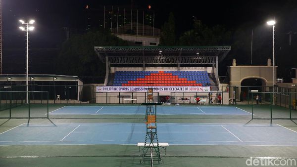 Melihat Venue Tenis SEA Games 2019