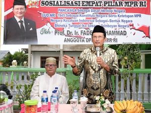 Sosialisasi 4 Pilar, Fadel Muhammad: Kita Berbeda Namun Tetap Satu