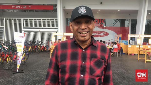 Ketua Umum Persipura Benhur Tommy Mano. (