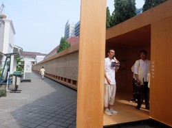 Unik! Galeri Nasional Indonesia Diubah di Pameran Arsitektur andramatin