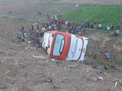 Korban Tewas dalam Kecelakaan Bus Kramat Djati di Tol Sumo Jadi 3 Orang