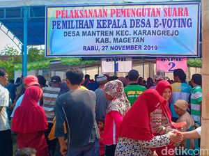 18 dari 184 Desa di Magetan Gelar Pilkades Serentak dengan e-Voting