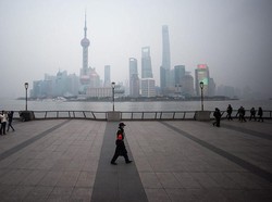 Matinya Gemerlap Gedung Pencakar Langit The Bund Shanghai