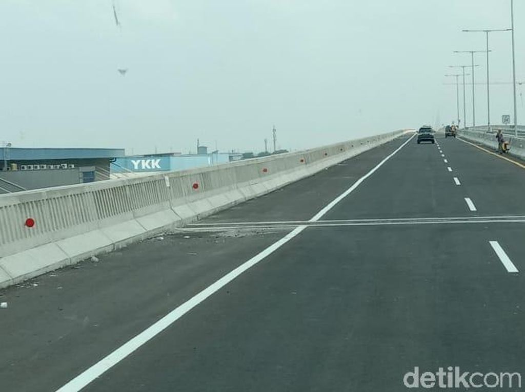 Jelang Dibuka, Tol Japek Layang Dijajal Menteri PUPR Jelang Dibuka, Tol Japek Layang Dijajal Menteri PUPR