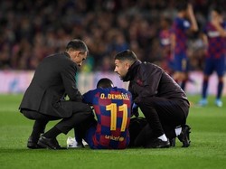 Suarez Desak Tim Medis Barcelona Cari Solusi untuk Cedera Dembele