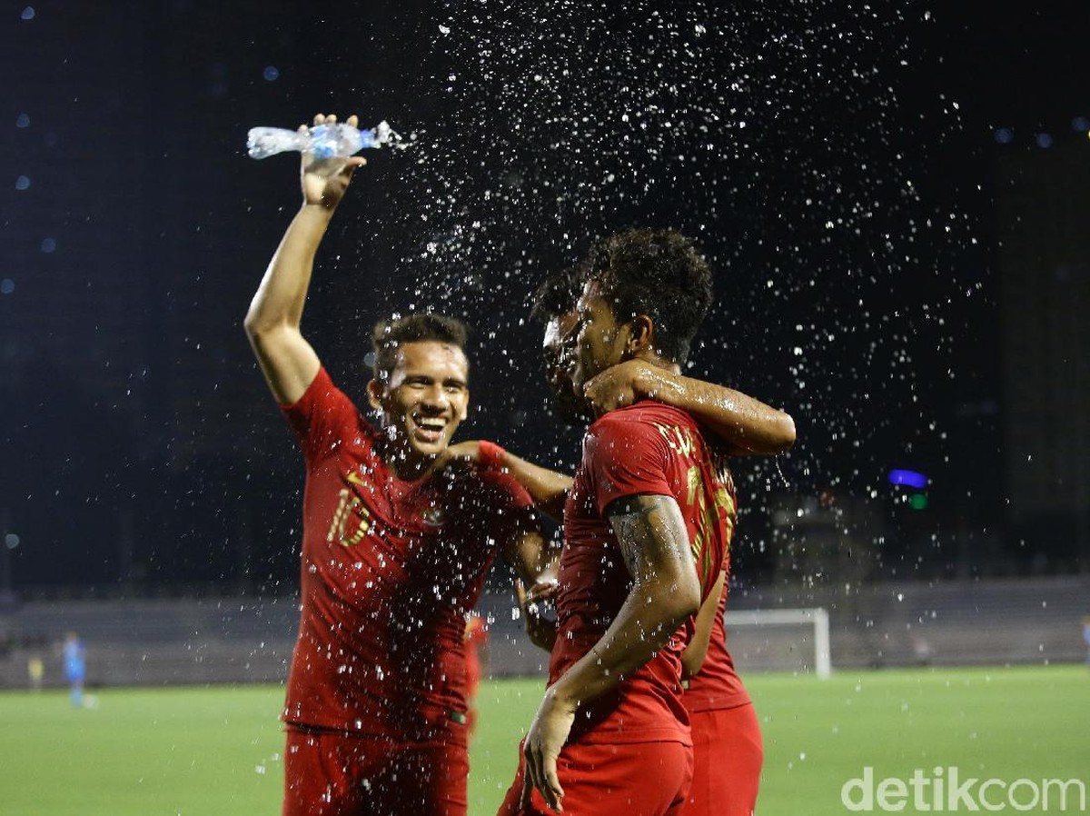 Indonesia dituntut untuk menang besar atas Brunei Darussalam di SEA Games 2019. (Foto: Grandyos Zafna/detikcom)