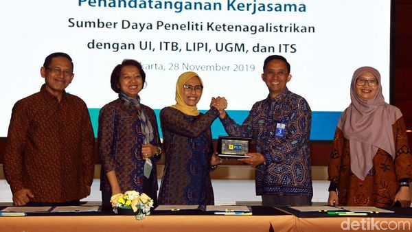 PLN Gandeng 4 PTN dan LIPI