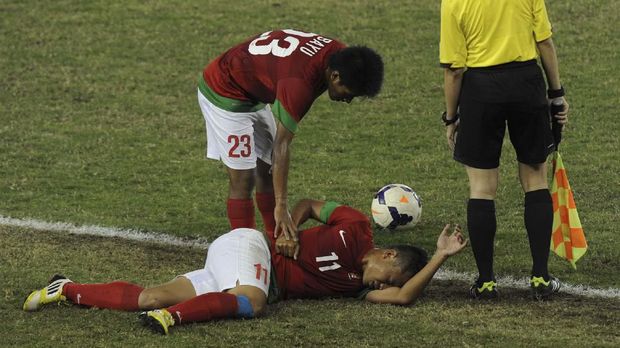 Timnas Indonesia sering terhenti di babak final dan harus puas dengan medali perak usai jadi juara SEA Games 2011.