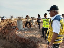 Basuki Tinjau Jalan Akses ke Pelabuhan Patimban