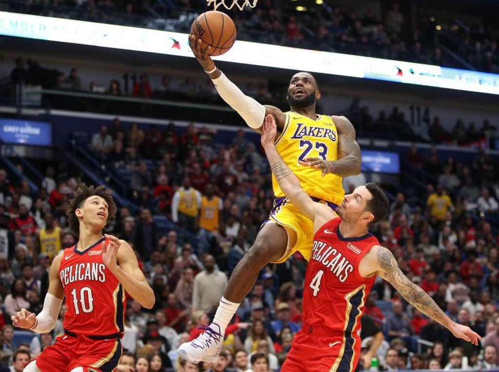 LeBron Torehkan Rekor 33.000 Poin di NBA, Lakers Tumbangkan Pelicans LeBron Torehkan Rekor 33.000 Poin di NBA, Lakers Tumbangkan Pelicans