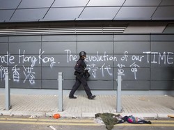 Pemerintah Hong Kong Sesalkan RUU Dukung Demonstran Diteken Trump