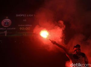 Satpol PP DKI Sebut Kerumunan Jakmania di Bundaran HI Spontanitas
