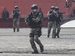 Mengenal Kopaska, Pasukan Elit TNI AL dengan Masker Bergambar Tengkorak