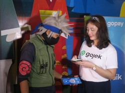 Sugoi! Hatake Kakashi Digaji Pakai GoPay