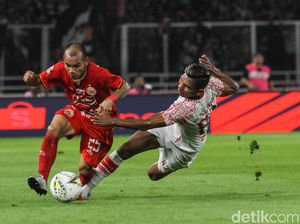 Rayakan Ulang Tahun, Persija Kalahkan Persipura 1-0 Rayakan Ulang Tahun, Persija Kalahkan Persipura 1-0