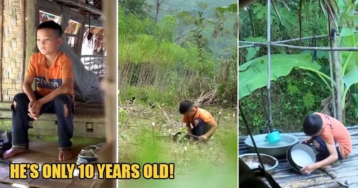 Ayah Dan Neneknya Meninggal, Bocah Ini Berkebun Dan Hanya Makan Sayur