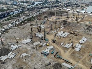 Penampakan Terkini Pembangunan Stadion BMW