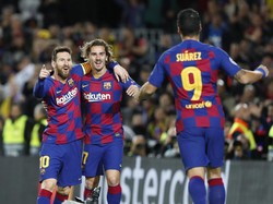 Trio MSG Bawa Barcelona Gebuk Dortmund 3-1 dan Lolos ke 16 Besar