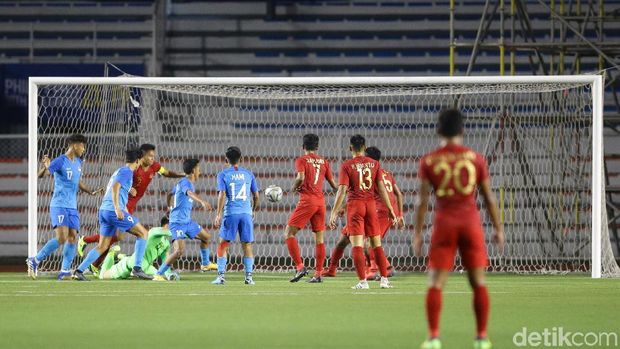Indonesia berhasil mempertahankan keunggulan 2-0 meski Singapura memiliki peluang berbahaya
