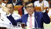 Menkum HAM Raker dengan Komisi III