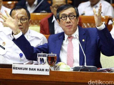 Menkum HAM Raker dengan Komisi III