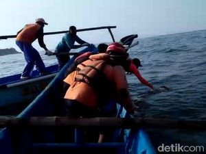 Seluruh Korban Kapal Terbalik di Pantai Gunungkidul Telah Ditemukan