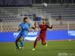 Pertandingan Timnas Indonesia U-22 vs Singapura digelar di Rizal Memorial Stadium, Manilla, Filipina, Kamis (28/11/2019) malam WIB.