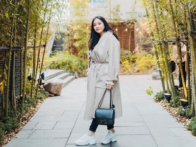 Cantiknya Nagita Slavina Liburan ke Korea Pakai Coat Rp 95 Juta
