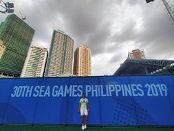 Christopher Rungkat Adaptasi dengan Bola Lambat di Rizal Memorial